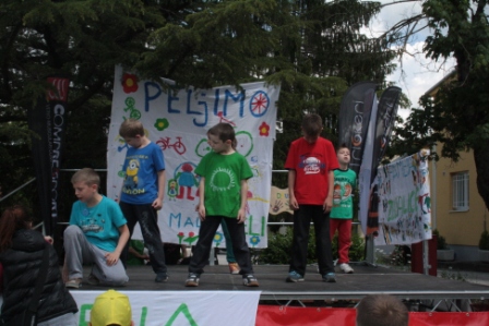 Nastup breakdance skupine